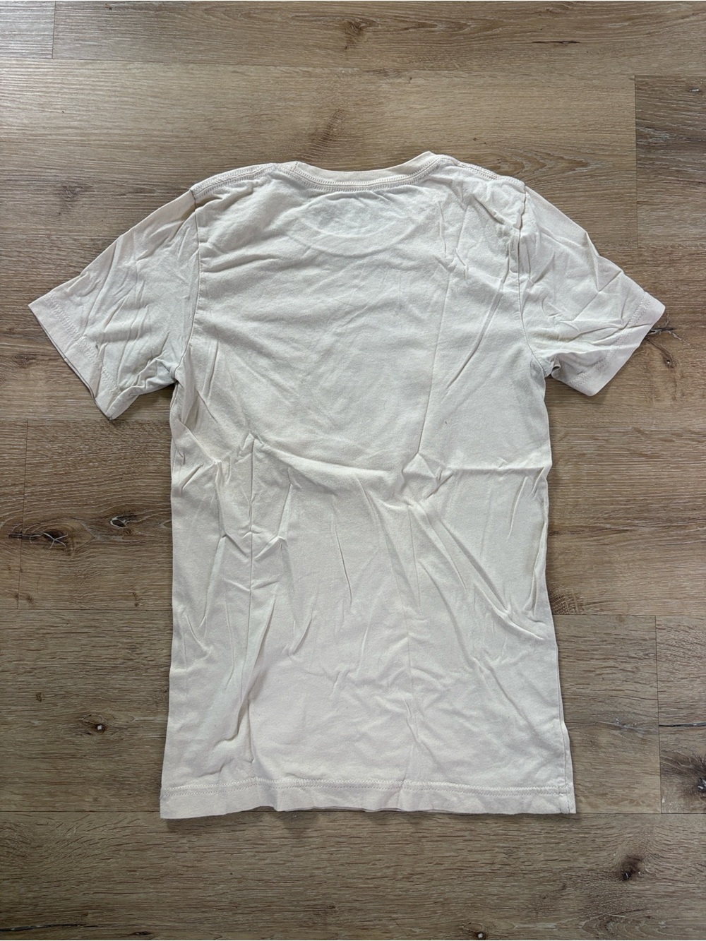 Iowa Cream Graphic Tee with Sunset Stripe Print - Picture 4 of 4